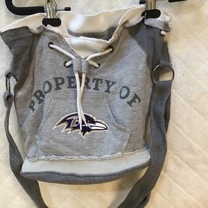NFL Baltimore Ravens Sweatshirt Purse